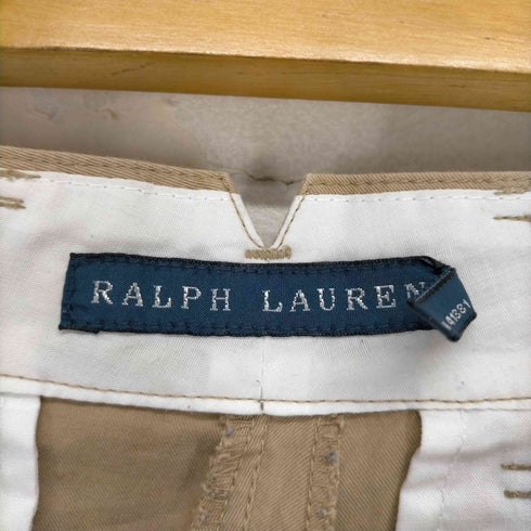 ラルフローレン RALPH LAUREN 2タックコットンスラックスパンツ レディース JPN:4