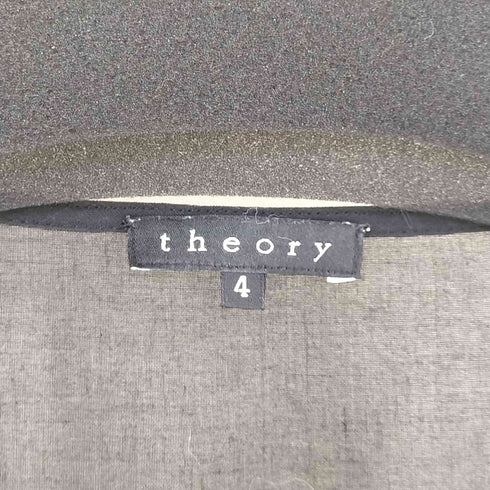 セオリー theory コットンオーガンジー フロントタックVネックブラウス Y2K レディース JPN:4