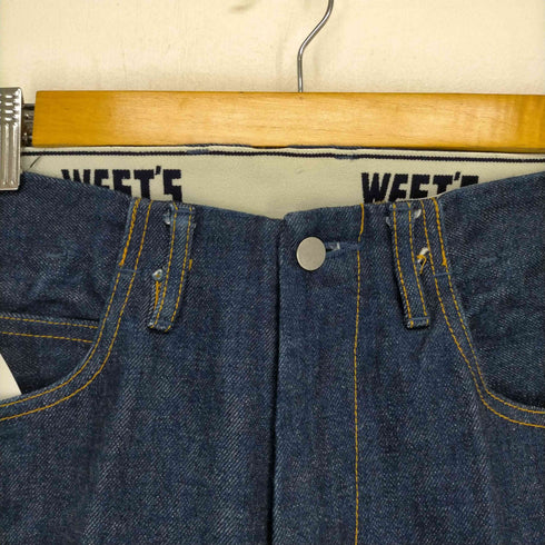ウエストオーバーオールズ WESTOVERALLS ハイウエストデニムパンツ レディース 28