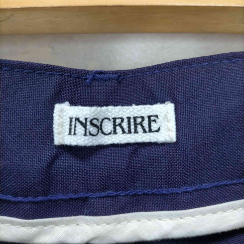 アンスクリア INSCRIRE 19SS センタープレスカラーパンツ レディース 36