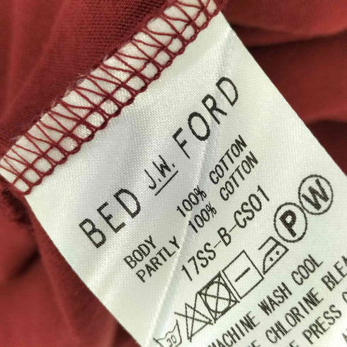 ベッドフォード BED J.W FORD Short Sleeve T-shirt ショートスリーブTシャツ メンズ JPN:2