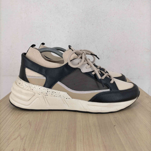 ザラ ZARA コントラスト ランニング スニーカー メンズ EUR:40