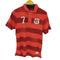 ナイキ NIKE ボーダーポロシャツ チームワッペン メンズ import:M