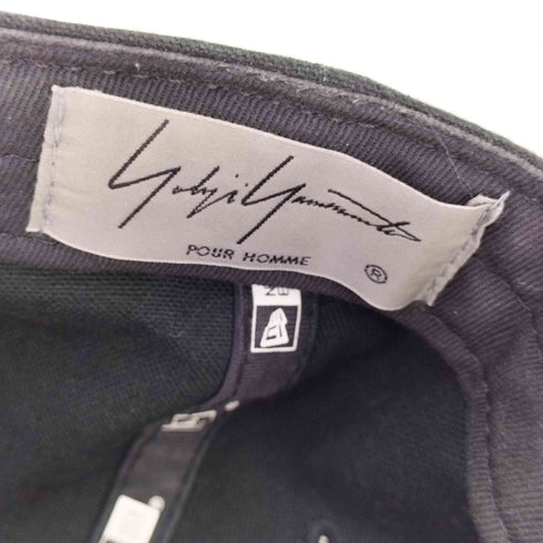 ヨウジヤマモトプールオム Yohji Yamamoto POUR HOMME 9THIRTY Cap ロゴ刺繍 6パネルキャップ メンズ