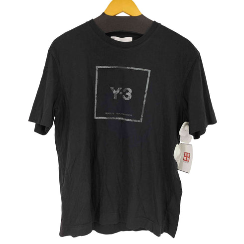 ワイスリー Y-3 スクエアラベルロゴ Tシャツ メンズ JPN:M