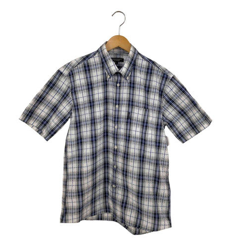 カンサイヤマモトオム KANSAI YAMAMOTO HOMME 00s ボタンダウン シアサッカーS/Sシャツ メンズ JPN:L