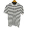 ランズエンド LANDS END TAIL ORED FIT ボーダーポロシャツ メンズ import:M