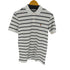 ランズエンド LANDS END TAIL ORED FIT ボーダーポロシャツ メンズ import:M