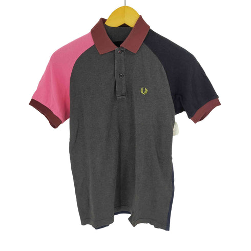 フレッドペリー FRED PERRY マルチカラーポロシャツ 鹿の子 メンズ import:S