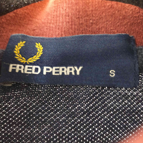 フレッドペリー FRED PERRY マルチカラーポロシャツ 鹿の子 メンズ import:S