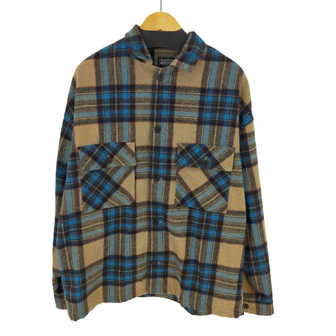 リアルコンテンツ REAL CONTENTS ワイドシルエットCPOジャケット チェック メンズ JPN:XL