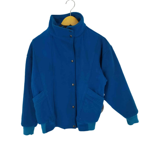 GREEN MOUNTAIN WOOLENS USA製 スタンドカラージップアップウールジャケット メンズ JPN:S