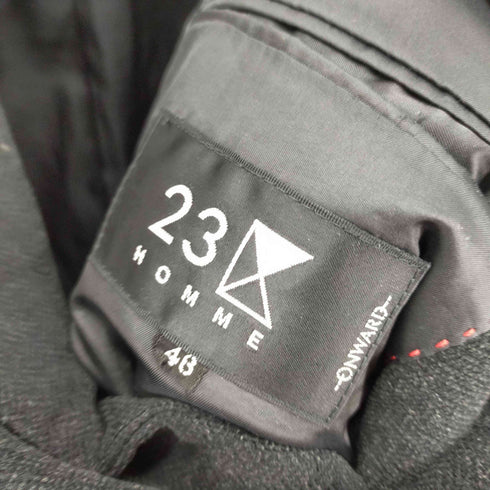 ニジュウサンクオム 23区HOMME 3Bテーラードジャケット メンズ JPN:46