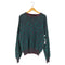 claybrooke イタリア製 総柄 アクリルウール クルーネックニット メンズ import:M