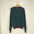 claybrooke イタリア製 総柄 アクリルウール クルーネックニット メンズ import:M