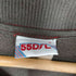 フィフティーファイブディーエスエル 55DSL 55DSL フェルトパッチデザインダブルジップスウェットジャケット メンズ JPN:S
