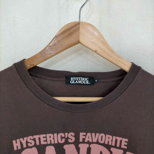 ヒステリックグラマー HYSTERIC GLAMOUR FAVORITE CANDY 両面フロントプリントTシャツ ヒスガール レディース JPN:S