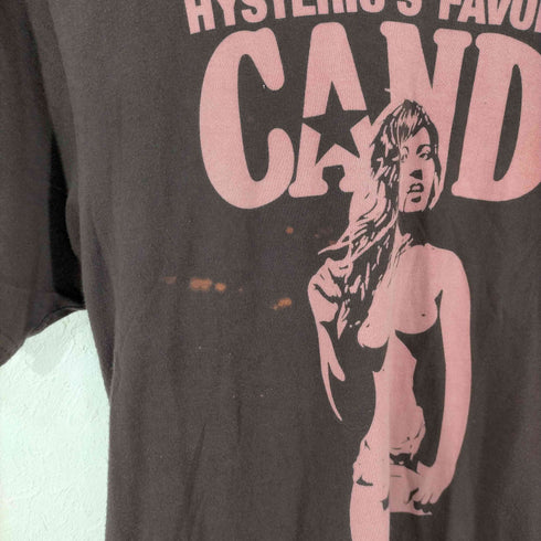 ヒステリックグラマー HYSTERIC GLAMOUR FAVORITE CANDY 両面フロントプリントTシャツ ヒスガール レディース JPN:S