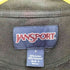 ジャンスポーツ JanSport メキシコ製 カレッジプリント ハーフジップスウェット メンズ import:S