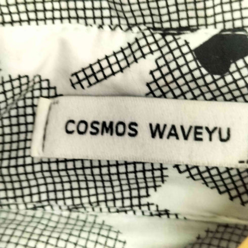 COSMOS WAVEYU 花柄 デザイン シャツブラウス レディース import:M