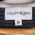 クレージュ courreges ニットジップアップパーカー レディース 38