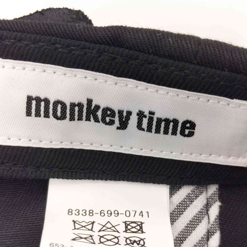 モンキータイム MONKEY TIME ツイル パネル キャップ メンズ FREE