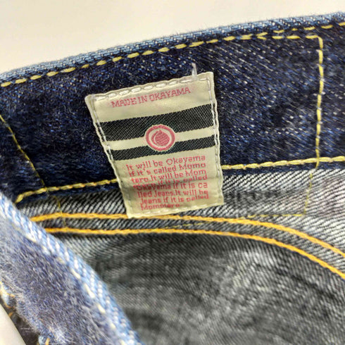 モモタロウジーンズ MOMOTARO JEANS 出陣クラシックストレート ボタンフライ デニムパンツ メンズ US:30-31