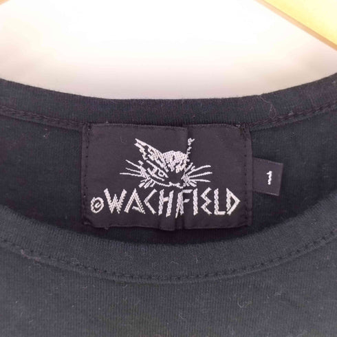 フルギ WACHIFIELD 猫 アニマルプリント クルーネックTシャツ レディース JPN:1