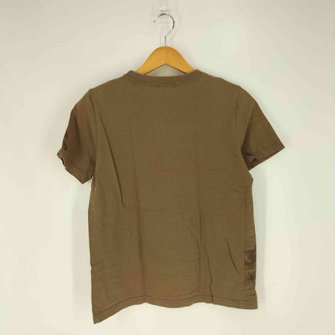 フルギ WACHIFIELD 猫 アニマルプリント クルーネックTシャツ レディース LF
