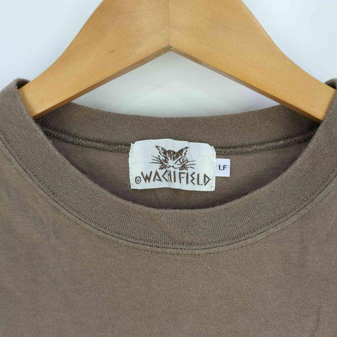 フルギ WACHIFIELD 猫 アニマルプリント クルーネックTシャツ レディース LF