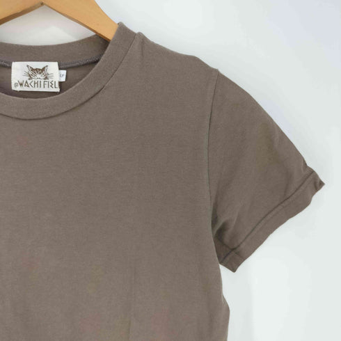 フルギ WACHIFIELD 猫 アニマルプリント クルーネックTシャツ レディース LF