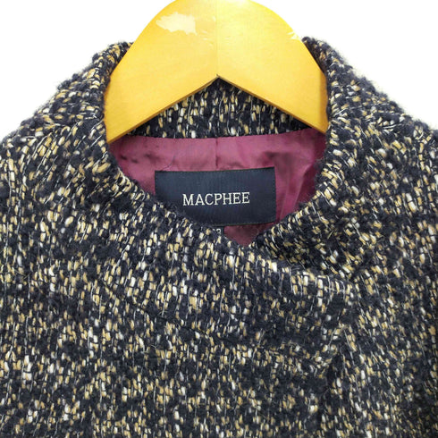 マカフィー MACPHEE ツイードジャケット レディース 38