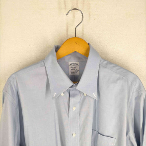 ブルックスブラザーズ BROOKS BROTHERS ノンアイロン ストレッチコットン ピンポイントオックスフォード ドレスシャツ Regent Fit メンズ 17-32
