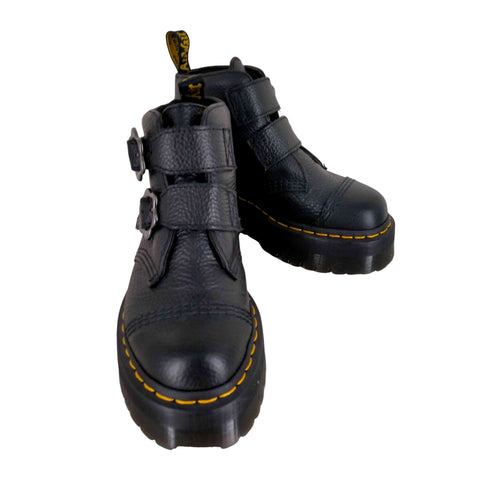 ドクターマーチン Dr.Martens QUAD RETRO DEVON FLOWER 厚底ブーツ レディース uk4