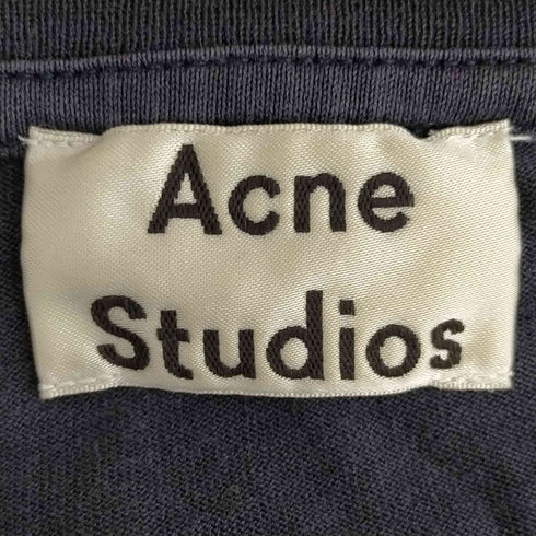 アクネストゥディオズ ACNE STUDIOS Cotton Shortsleeve T Shirt コットン半袖Tシャツ メンズ import:L