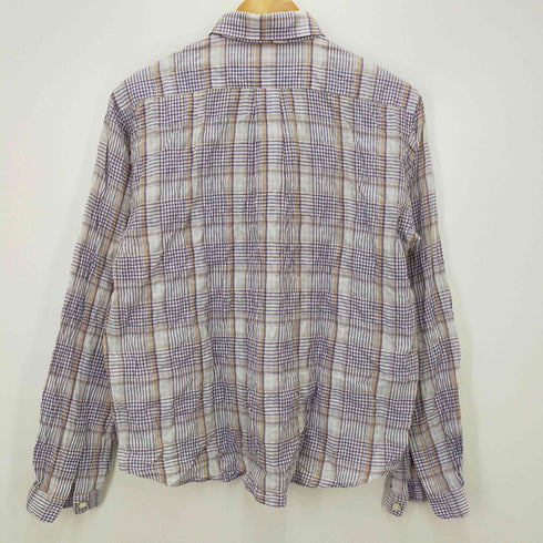 スピナーベイト SPINNER BAIT ハーフボタンボタンダウンチェックシャツ メンズ 40