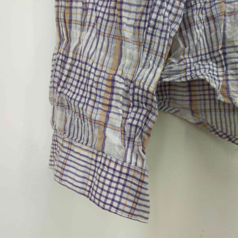 スピナーベイト SPINNER BAIT ハーフボタンボタンダウンチェックシャツ メンズ 40