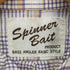スピナーベイト SPINNER BAIT ハーフボタンボタンダウンチェックシャツ メンズ 40