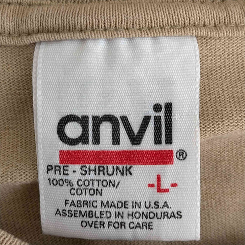 アンビル Anvil 00s PINE CREEK VALLE BEAR アニマルTシャツ メンズ import:L