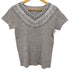 キャピタル KAPITAL ビーズデザインVネックTシャツ レディース 1