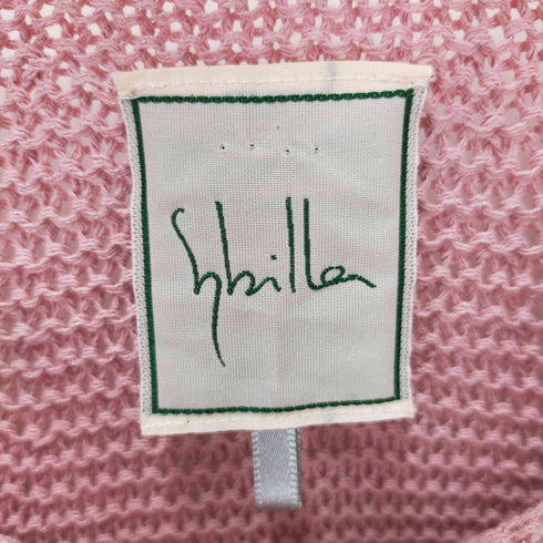 シビラ Sybilla ボートネックペーパーニット レディース