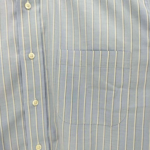 ブルックスブラザーズ BROOKS BROTHERS アメリカンスーピマコットンストライプボタンダウンシャツ メンズ 16 1/2