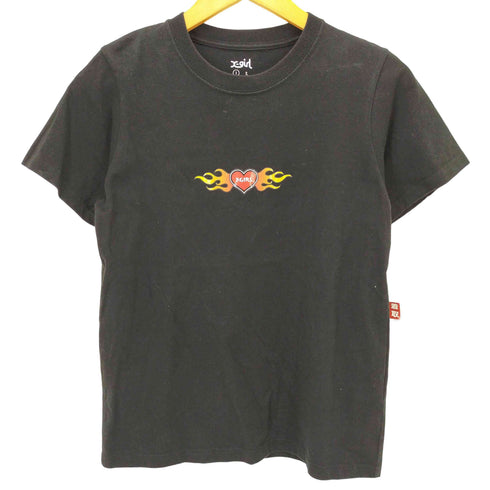 エックスガール X-girl 天竺グラフィックTシャツ レディース 1
