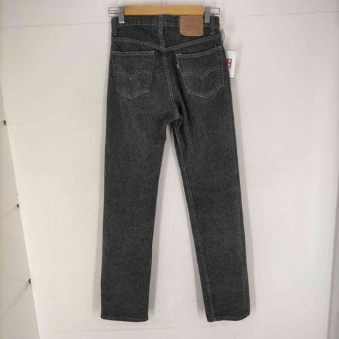 リーバイス Levis 501 93年7月製 ノックスビル工場 ボタンフライ 先染めブラックデニムパンツ メンズ W27 L34