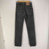 リーバイス Levis 501 93年7月製 ノックスビル工場 ボタンフライ 先染めブラックデニムパンツ メンズ W27 L34
