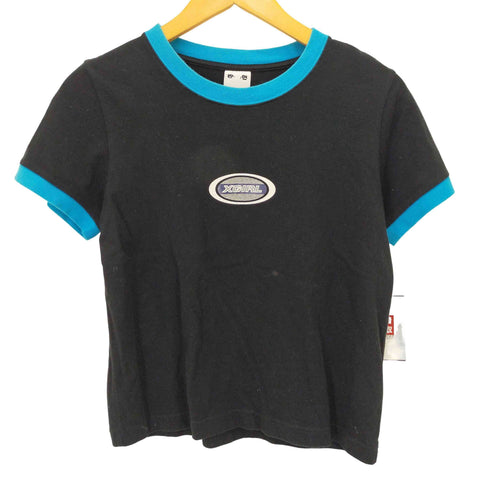 エックスガール X-girl フロントロゴリンガーTシャツ レディース 1