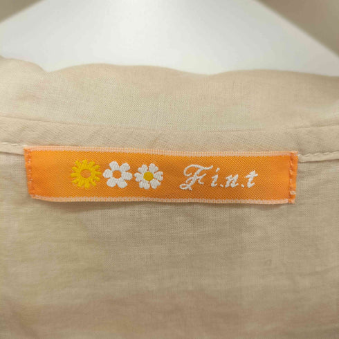 フィント fint キャミ付きセーラーシャツワンピース レディース