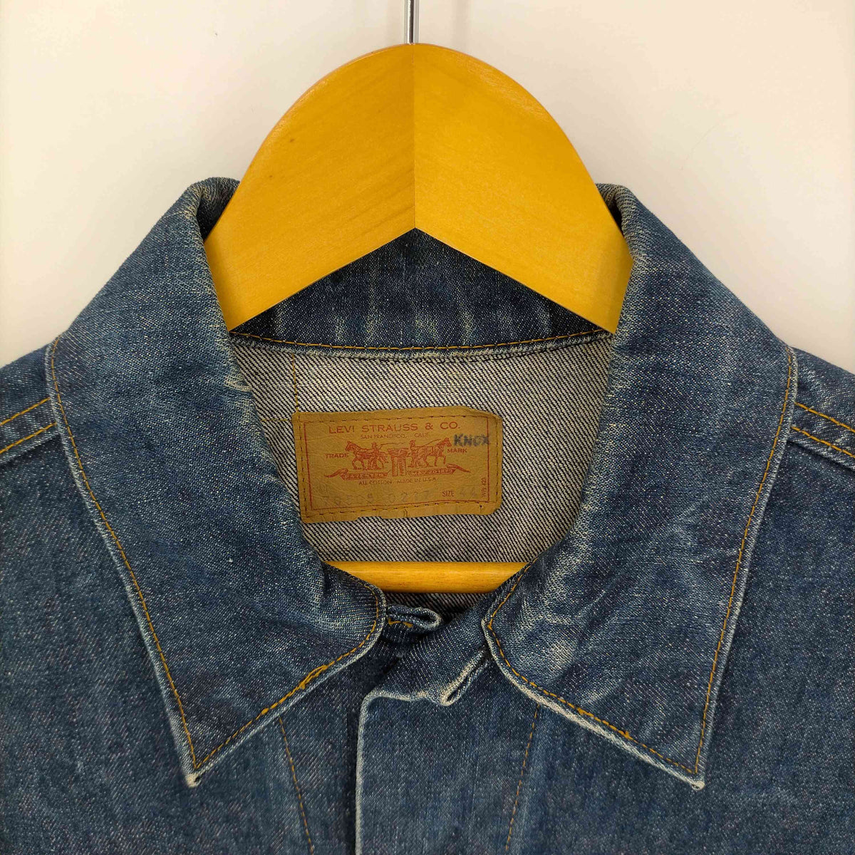 Levi's デニムジャケット 505-0217 リーバイス 米国製 刻印52