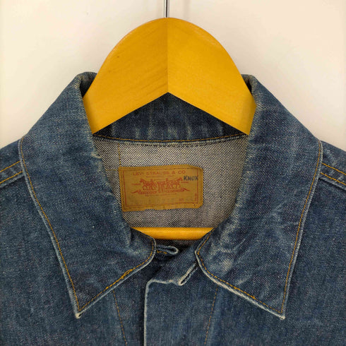 リーバイス Levis 60s~70s 70505 0217 サークルR 52刻印 4th デニムジャケット 濃紺 メンズ US:44