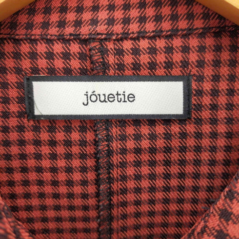 ジュエティ jouetie チェック柄シャツワンピース レディース M